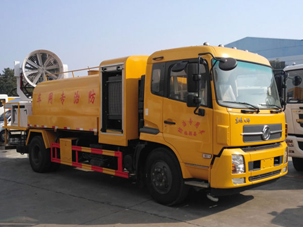 10方抑塵車 國五天錦噴藥防治病蟲害專用霧炮車