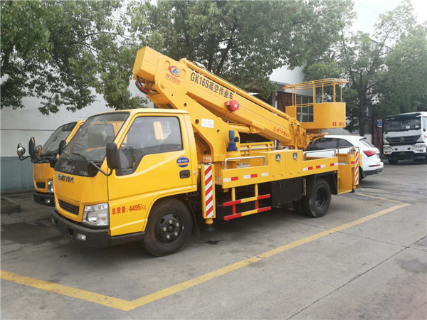 國五江鈴16米藍(lán)牌高空作業(yè)車