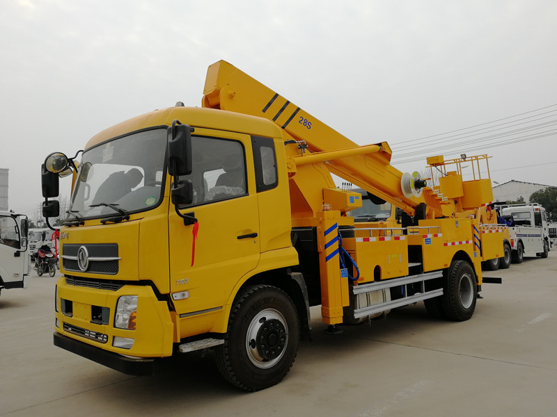 東風(fēng)天錦26米伸縮臂高空作業(yè)車-直臂式高空作業(yè)車